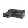 Brekton 2-Pc. Fabric Loveseat with Chaise