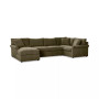 Wrenley 138" 4-Pc. Fabric Modular Chaise Sleeper Sectional Sofa