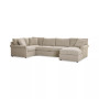 Wrenley 138" 4-Pc. Fabric Modular Chaise Sleeper Sectional Sofa
