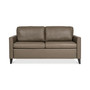 Priley 70" Leather Queen Sleeper Sofa