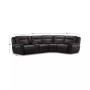 Lenardo 5-Pc. Leather Sectional with 2 Power Motion Recliners and Console