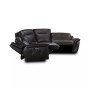 Lenardo 5-Pc. Leather Sectional with 2 Power Motion Recliners and Console