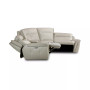Lenardo 5-Pc. Leather Sectional with 2 Power Motion Recliners and Console