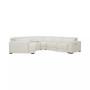 Jenneth 5-Pc. Leather Sofa with 2 Power Motion Recliners and Cuddler