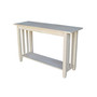 Mission Console or Sofa Table