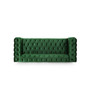 Sagewood Contemporary Tufted 3 Seater Sofa