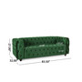 Sagewood Contemporary Tufted 3 Seater Sofa