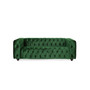 Sagewood Contemporary Tufted 3 Seater Sofa
