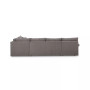 CLOSEOUT! Wedport 4-Pc. Fabric Modular Sectional with Chaise