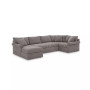 CLOSEOUT! Wedport 4-Pc. Fabric Modular Sectional with Chaise