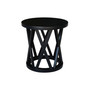 Round Ceylon End Table