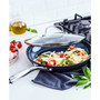 Hard Anodized Ceramic Nonstick 11" Frying Pan with Lid