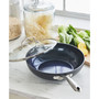 Hard Anodized Ceramic Nonstick 11" Frying Pan with Lid