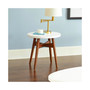 Serena 24" Laminate and Wood End Table