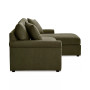 Wrenley 99" 3-Pc. Fabric Modular Chaise Sectional Sofa