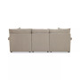 Wrenley 99" 3-Pc. Fabric Modular Chaise Sectional Sofa