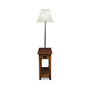 Mission Lamp Table, Medium Oak Finish