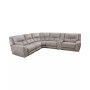 Terrine 6-Pc. Fabric Sectional with 2 Power Motion Recliners and 1 USB Console
