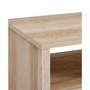 Grooved Door Side Table
