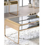 Kiruna Glass Top Coffee Table
