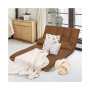 Foldable 6-Position Adjustable Lounge Sofa