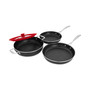Capri Notte 4-Pc. Aluminum Nonstick Cookware Set