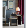 Waverly Mirrored Nested Side Tables, Set of 2