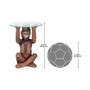 Moroccan Monkey Business Sculptural Side Table