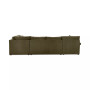 Wrenley 138" 3-Pc. Fabric Sectional Chaise Sleeper Sofa