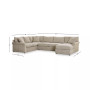Wrenley 138" 3-Pc. Fabric Sectional Chaise Sleeper Sofa
