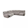 Terrine 6-Pc. Fabric Sectional with 3 Power Motion Recliners and 1 USB Console
