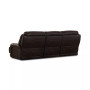 CLOSEOUT! Daventry 116" 3-Pc. Leather Sectional Sofa With 2 Power Recliners, Power Headrests And USB Power Outlet