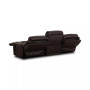 CLOSEOUT! Daventry 116" 3-Pc. Leather Sectional Sofa With 2 Power Recliners, Power Headrests And USB Power Outlet