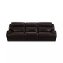 CLOSEOUT! Daventry 116" 3-Pc. Leather Sectional Sofa With 2 Power Recliners, Power Headrests And USB Power Outlet