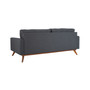 Gneiss 85" Modern Linen Sofa