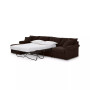 CLOSEOUT! Wedport 3-Pc. Fabric Sectional with Sleeper and Chaise