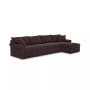 CLOSEOUT! Wedport 3-Pc. Fabric Sectional with Sleeper and Chaise