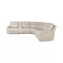 CLOSEOUT! Blairemoore 6-Pc. Leather Sectional with 1 USB Console and 3 Power Recliners