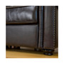 Shirin Leather Loveseat