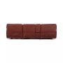 Thaniel 4-Pc. Leather Sectional with 3 Power Recliners and 1 USB Console