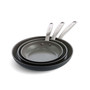 Chatham Hard Anodized 3 Piece Frying Pan Set