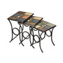 Pompeii Set of 3 Nesting Tables