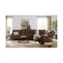 Binardo 123" 5 Pc Zero Gravity Leather Sectional with 3 Power Recliners