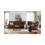 Binardo 123" 5 Pc Zero Gravity Leather Sectional with 3 Power Recliners