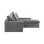Michola 98" 2-Pc. Fabric Sectional with Chaise