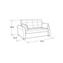 Serta Paris Convertible Sofa