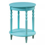 Classic Accents Brandi Oval End Table with Shelf