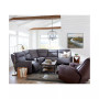 Dextan Leather 5-Pc. Sectional with 2 Power Recliners and 1 USB Console