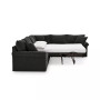 CLOSEOUT! Wedport 5-Pc. Fabric "L" Shape Modular Sectional with Sleeper