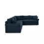 CLOSEOUT! Wedport 5-Pc. Fabric "L" Shape Modular Sectional with Sleeper